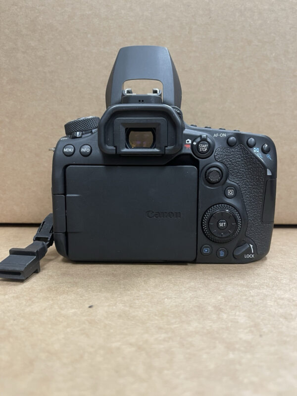 Canon EOS 90D DSLR Camera Body LCD Display 4K 32.5Mp Black Excellent Condition! - Image 3