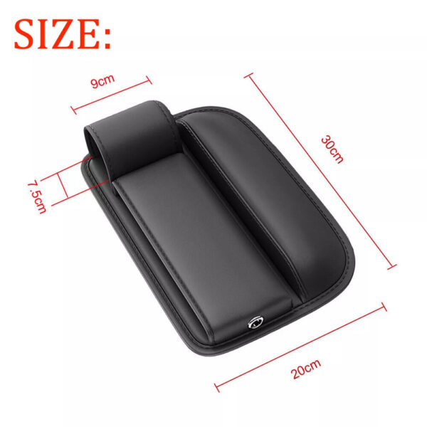 Car Accessories Seat Gap Filler Storage Box Phone Holder Organizer Right Side - Image 10