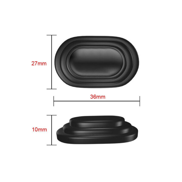 10X Car Door Anti-Shock Silicone Accessories Shock-Absorbing Gasket Thicken Pad - Image 2