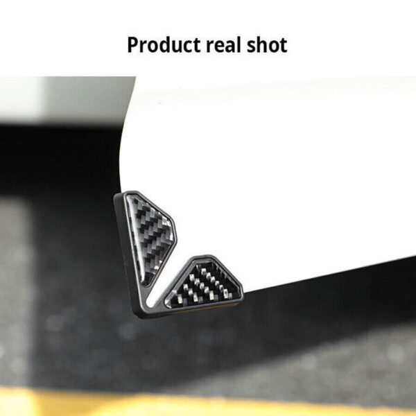 2x Black Anti-Scratch Car Door Corner Guard Cover Sticker Protector Accessories - Image 4