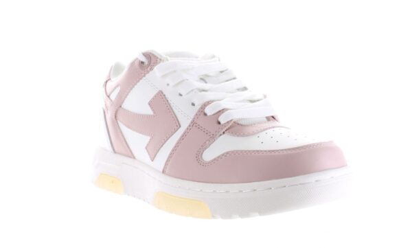 Off-White Womens Out Of Office Rose Gold Fashion Sneaker EUR 38 (7693822) - Image 2