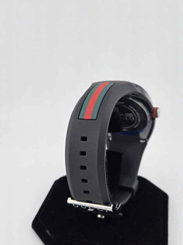 Gucci Sync XXL Men's Black Logo Dial Swiss Quartz Watch - YA137101 ($680 MSRP) - Image 9