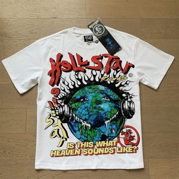 Hell Studios star Globe tee High Street Fashion Men's Short Sleeve T-Shirt  | eBay - Image 4