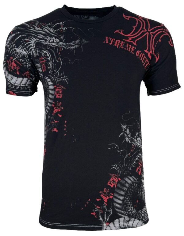 Xtreme Couture by Affliction Men's T-Shirt Saigon Falls Biker Tattoo  | eBay