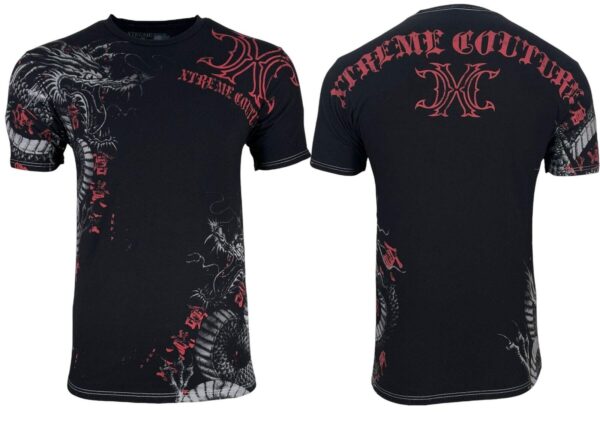 Xtreme Couture by Affliction Men's T-Shirt Saigon Falls Biker Tattoo  | eBay - Image 2