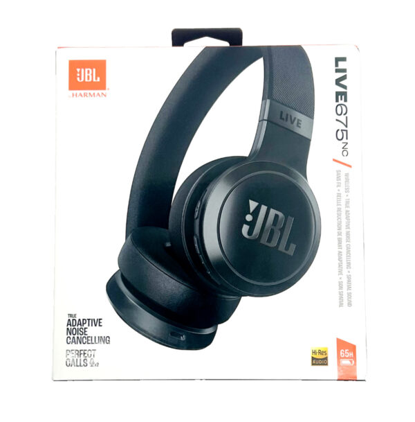 JBL Live 675NC Wireless On-Ear Headphones Adaptive Noise Cancelling by Harman