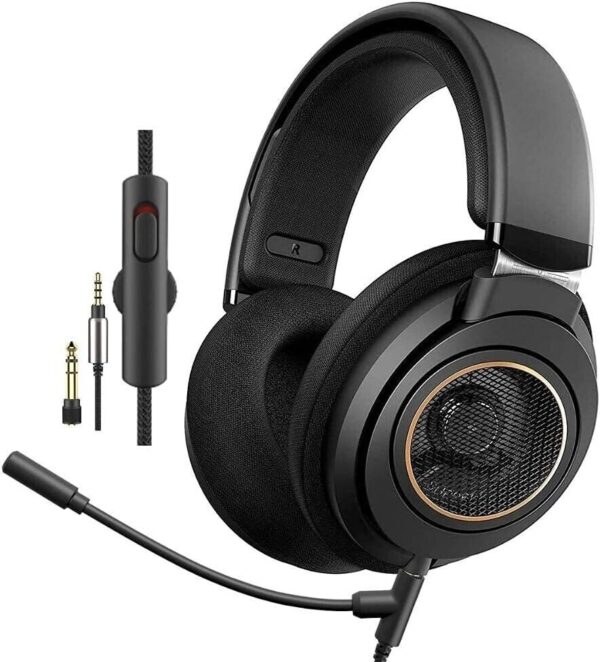 Philips Audio SHP9600MB Wired Headphones with Microphone