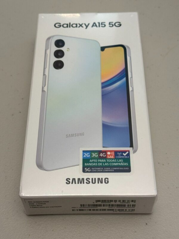 SAMSUNG SM-A156M/DSN Galaxy A15 5G 128gb Phone GSM Unlocked International NEW